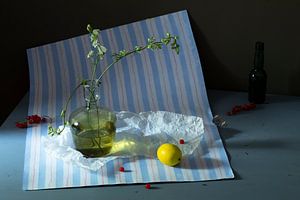 Still life 'Rectangle with lemon by Willy Sengers
