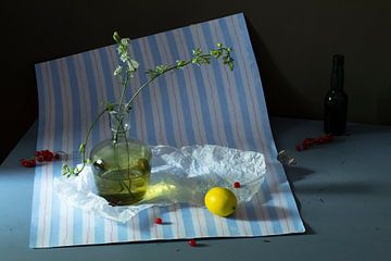 Stilleven ‘Rechthoek met citroen’ van Willy Sengers