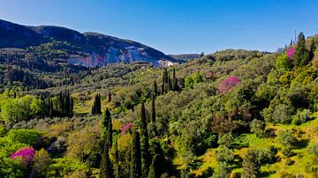 Luchtfotografie Corfu Griekenland (Natuur/Schoonheid vanuit de lucht) van Surreal Media