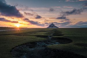 Le Mont saint Michel sur Rob Visser