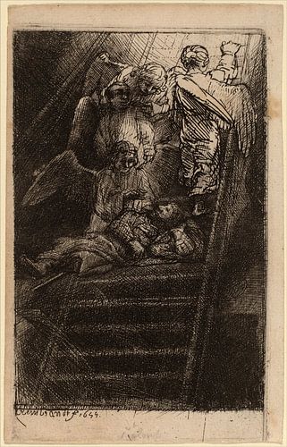 Rembrandt van Rijn  Jacob's Ladder