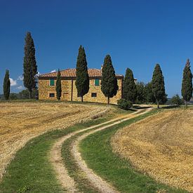 I Cipressini der bekannteste  haus in Italien von Dennis Wierenga