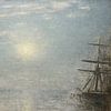 Sonne über dem Meer, Vilhelm Hammershøi