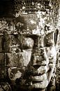 Smiling budha face, Bayon by Lilian Heijmans thumbnail