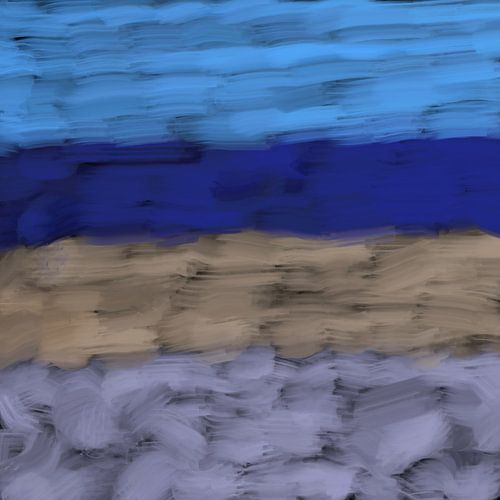 Winter day on the beach