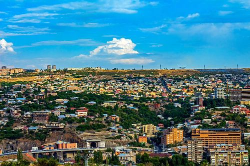 Panorama of Yerevan,Armenia.