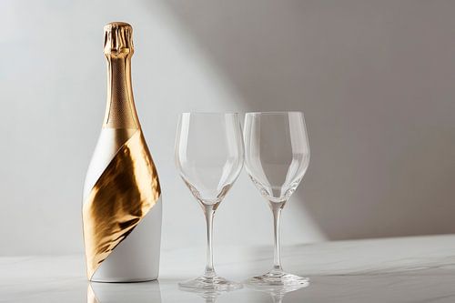 Champagne en glazen