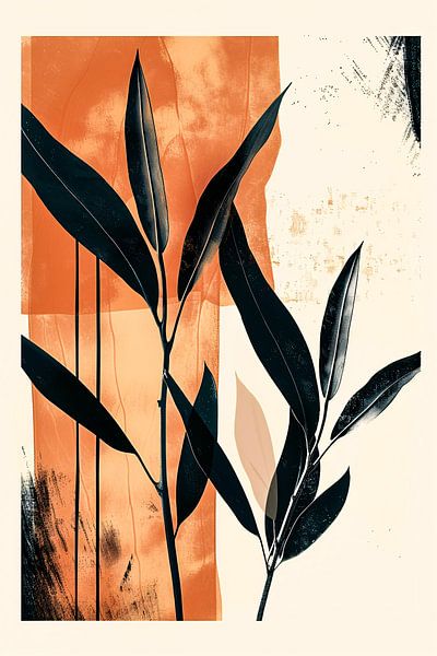 Botanical minimalist art design by Art & Soul Creations