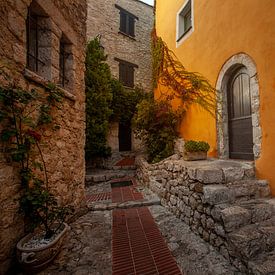 Vue du village d'Eze. sur Christiaan Sauer