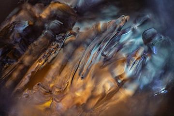 Blau Orange Abstrakt | Fine Art Photography