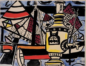 Fernand Léger, L'heure du thé - Le Samovar