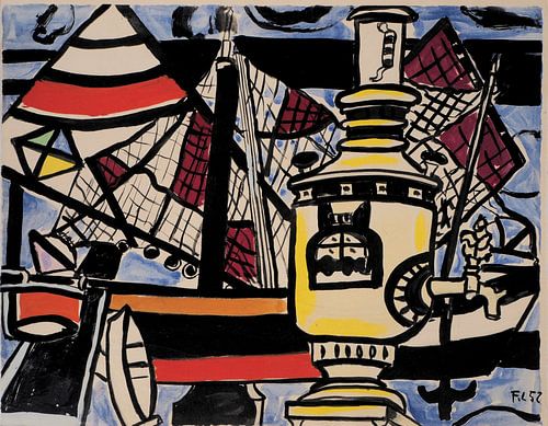 Fernand Léger, Theetijd - De Samovar