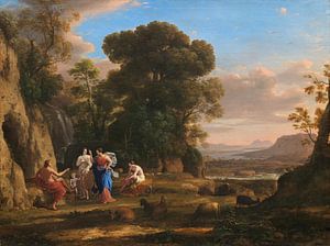 Claude Lorrain. Das Urteil von Paris