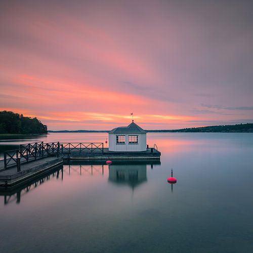 Zonsopkomst in Saltsjöbaden
