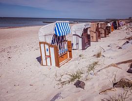 Chaises de plage sur la plage de Warnemünde sur Animaflora PicsStock