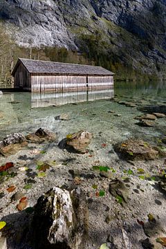 Boathouse at the Obersee by Dirk Rüter