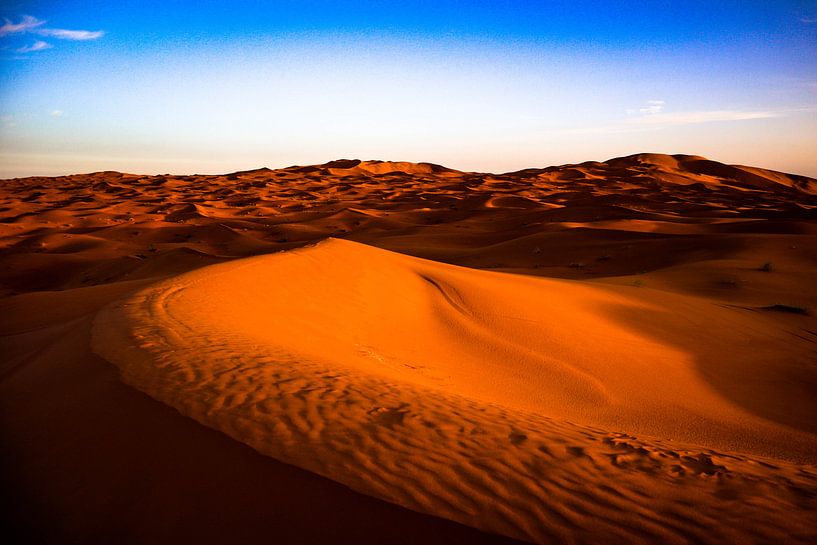 de Sahara von Natuur aan de muur