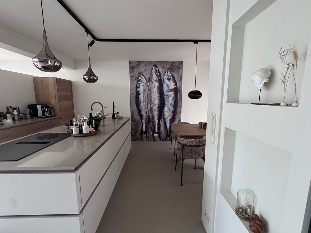 Le trois sardines taupe, von Mieke Daenen