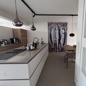 Photo de nos clients: Le trois sardines taupe par Mieke Daenen