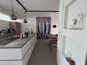 Le trois sardines taupe