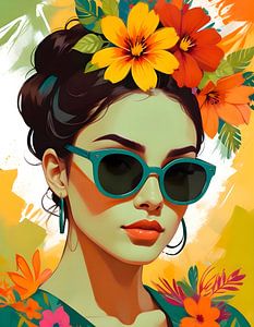 Latina-Frau