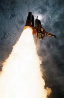 Das Space Shuttle Columbia-Start