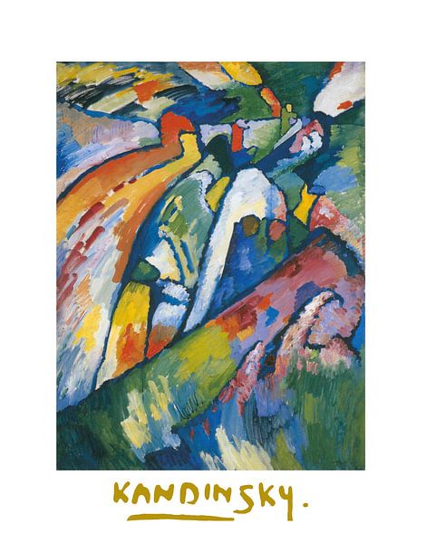 Improvisation 7 von Wassily Kandinsky von Peter Balan