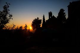 Toscaanse Zonsondergang