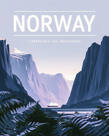 Norway by Vlindertuin-Art