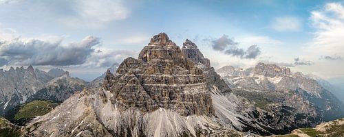 Tre Cime of Drei Zinnen in de Dolomieten Italië
