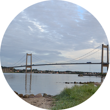 de Kleine Beltbrug bij Middelfart in Denemarken