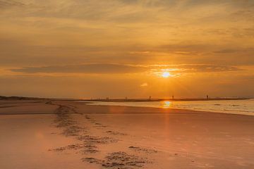 zonsondergang Ameland van M. B. fotografie