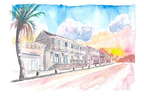 Ambiance franco-caribéenne à Marigot Saint Martin