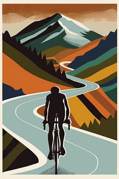 Le cycliste solitaire sur Lauren Wilde