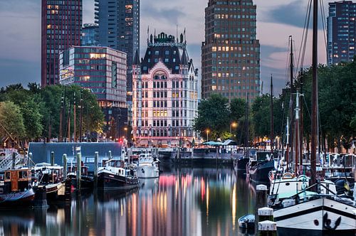 La ligne d'horizon de Rotterdam, ancienne et nouvelle