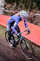 Puck Pieterse op het NK veldrijden