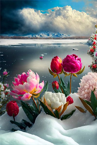 Snow flowers by haroulita