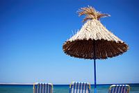 Strand tafereel