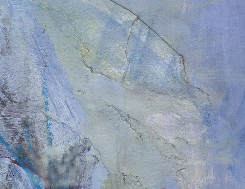 collage: light on the mountain in the fog