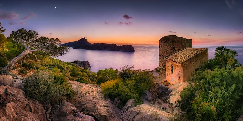Kustlandschap in het zuiden van Mallorca van Voss fotografie