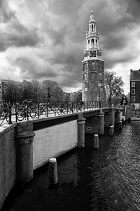 Der Montelbaan-Turm in Amsterdam.