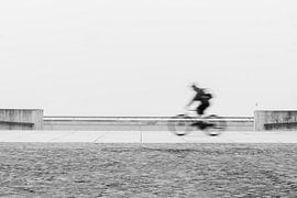 Radfahrer in Bewegung #3 von visualmoods.art