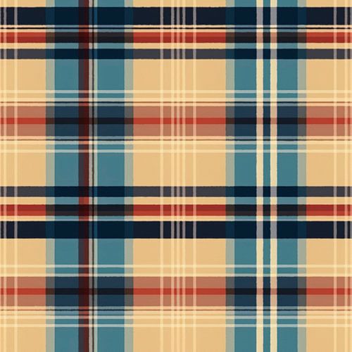 Vintage Plaid # LXVI