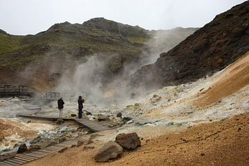 Vulkanisme op IJsland van Louise Poortvliet