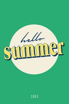 Hello Summer II van Walljar