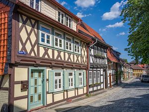 Wernigerode - Fachwerkhäuser in der Hinterstraße