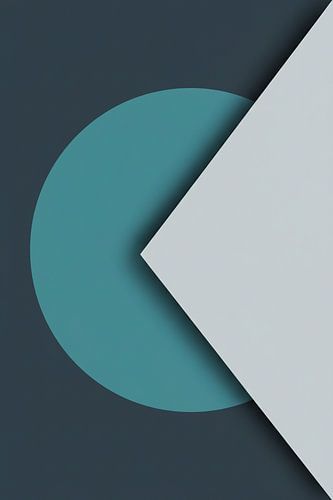 Snijlijn van Rust | Teal on Ice