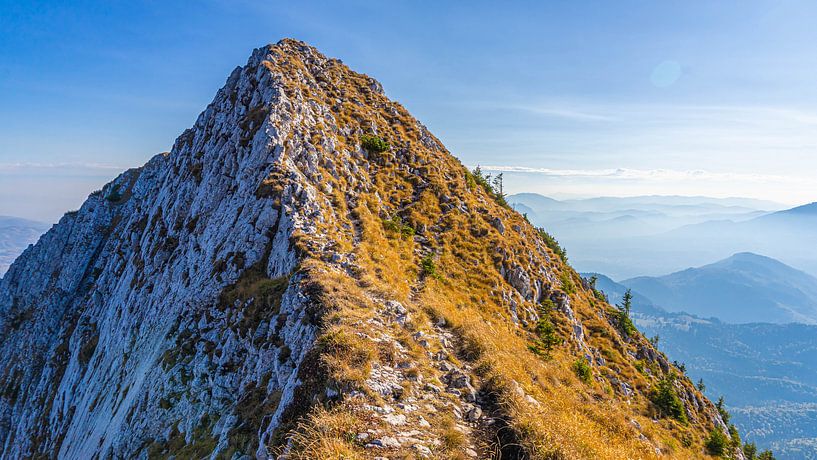 Ridge of Piatra Craiului in Romania by Jessica Lokker