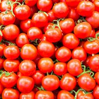 cherry-tomaat, tomaat, rood, groente, fruit, markt