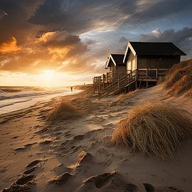 leven aan het strand van Egon Zitter